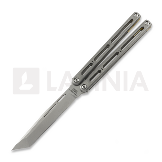 Нож бабочка Squid Industries Hydro Stonewashed & Ultem