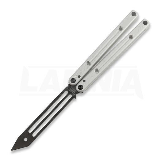 Balisong trainer Squid Industries Inked Squidtrainer V4, silver