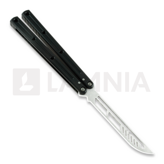 Squid Industries Krake Raken perhosveitsi harjoitteluun, musta