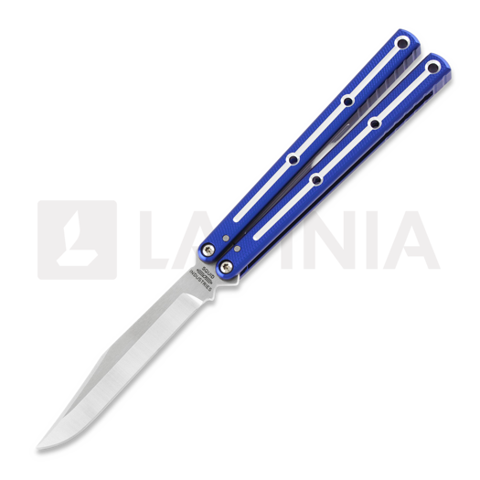 Balisong Squid Industries Krake Raken Bowie Dual-Tone Blue V2.5