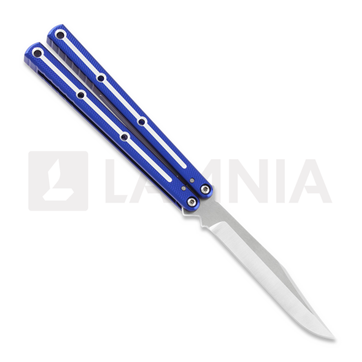 Squid Industries Krake Raken Bowie Dual-Tone Blue V2.5 balisong