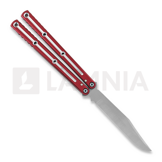 Balisong Squid Industries Krake Raken Bowie Dual-Tone Red V3