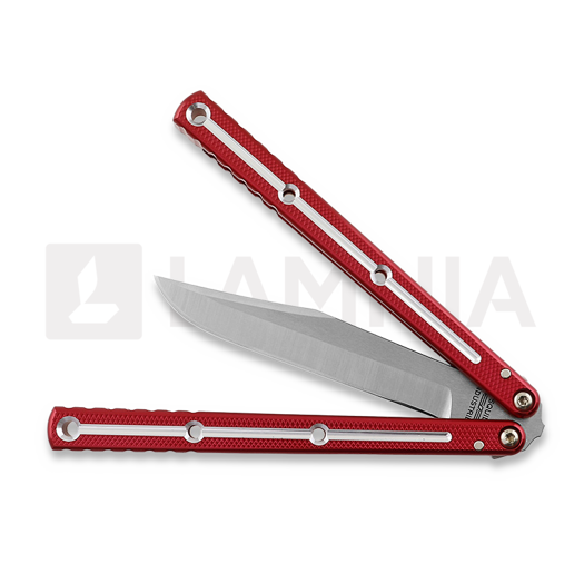 Balisong Squid Industries Krake Raken Bowie Dual-Tone Red V3