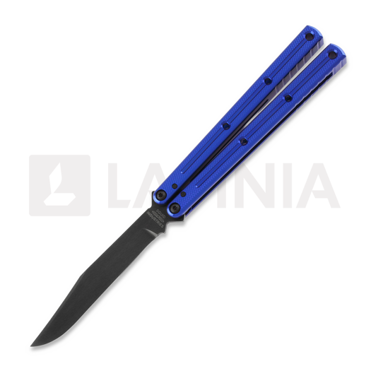 Balisong Squid Industries Krake Raken Bowie Inked Blue V2.5