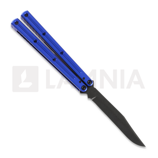 Squid Industries Krake Raken Bowie Inked Blue V2.5 balisong