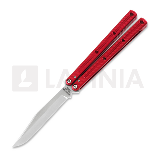 Squid Industries Krake Raken Bowie Red V2.5 balisong