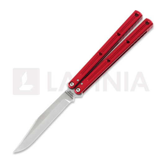Balisong Squid Industries Krake Raken Bowie Red V2.5