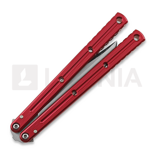 Balisong Squid Industries Krake Raken Bowie Red V3