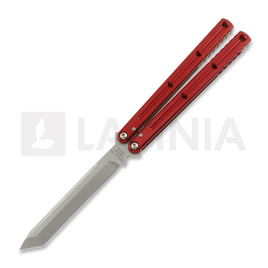 Squid Industries Krake Raken Matte Tanto V3, Red