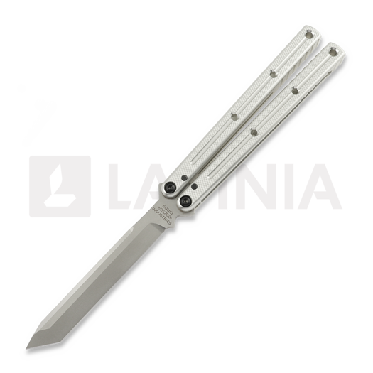 Squid Industries Krake Raken Matte Tanto V3, Silver