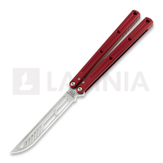 Balisong trainer Squid Industries Krake Raken, แดง