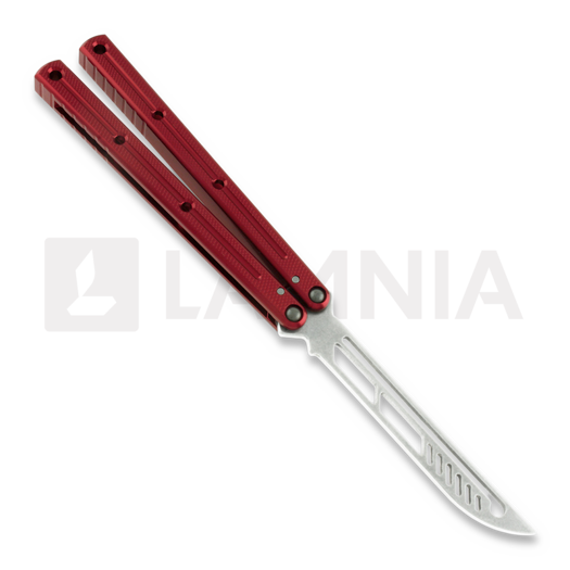 Squid Industries Krake Raken perhosveitsi harjoitteluun, punainen