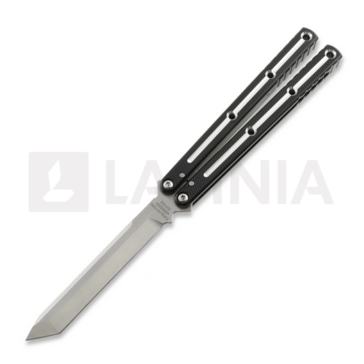 Balisong Squid Industries Krake Raken Tanto Dual-Tone Black V3