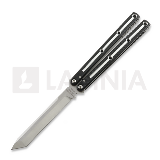 Balisong Squid Industries Krake Raken Tanto Dual-Tone Black V3