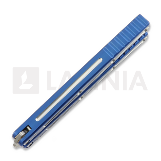 Squid Industries Krake Raken Tanto Dual-Tone Blue V3 balisong