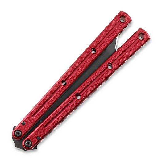Squid Industries Krake Raken Tanto Inked Red V3 perhosveitsi