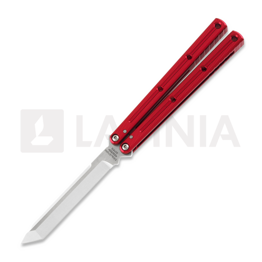 Squid Industries Krake Raken Tanto Red V2.5 balisong