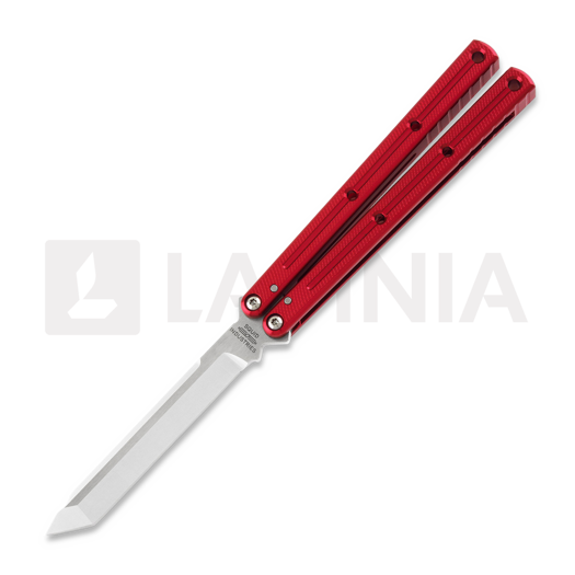 Squid Industries Krake Raken Tanto Red V2.5 balisong