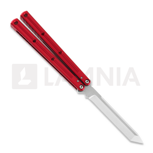 Squid Industries Krake Raken Tanto Red V2.5 balisong