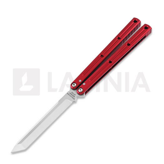 Squid Industries Krake Raken Tanto V2 foldekniv, rød