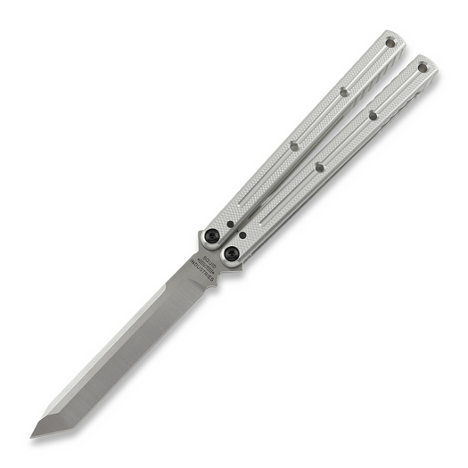 Squid Industries Krake Raken Tanto V3, Silver