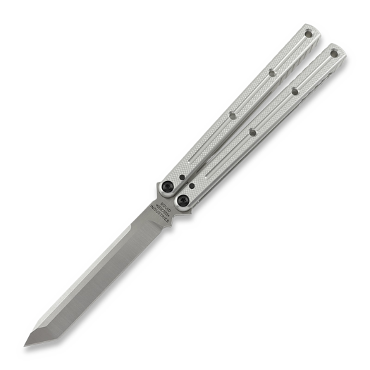 Squid Industries Krake Raken Tanto V3, Silver