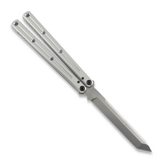 Squid Industries Krake Raken Tanto V3, Silver