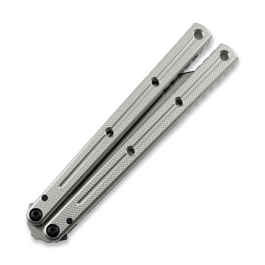 Squid Industries Krake Raken Tanto V3, Silver