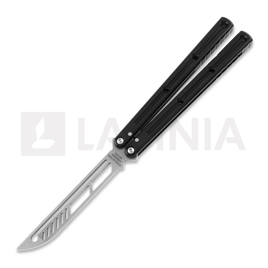 Balisong trainer Squid Industries Krake Raken Trainer V2.5, čierna