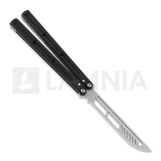 Squid Industries Krake Raken Trainer V2.5 perhosveitsi harjoitteluun, musta