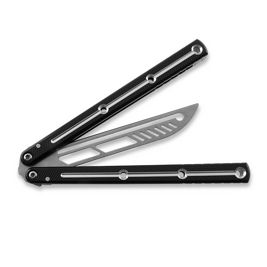 Squid Industries Krake Raken Trainer V2.5 DT perhosveitsi harjoitteluun, musta