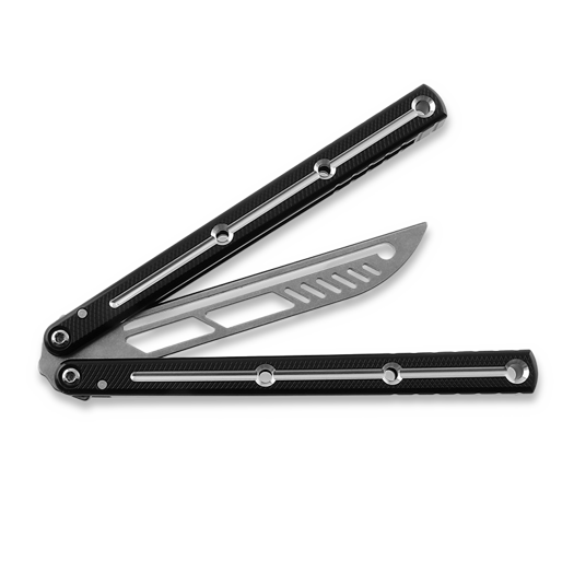 Squid Industries Krake Raken Trainer V2.5 DT perhosveitsi harjoitteluun, musta