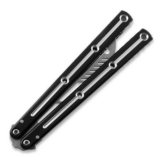 Squid Industries Krake Raken Trainer V2.5 DT perhosveitsi harjoitteluun, musta