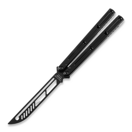Squid Industries Krake Raken Trainer V2.5 Inked Black balisong trainer