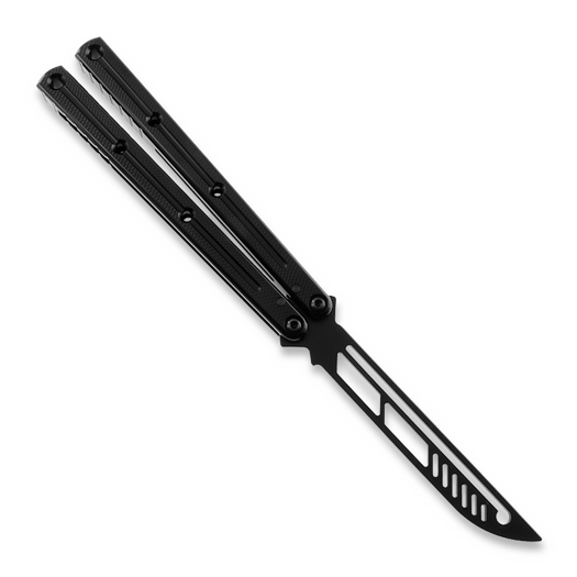 Balisong trainer Squid Industries Krake Raken Trainer V2.5 Inked Black