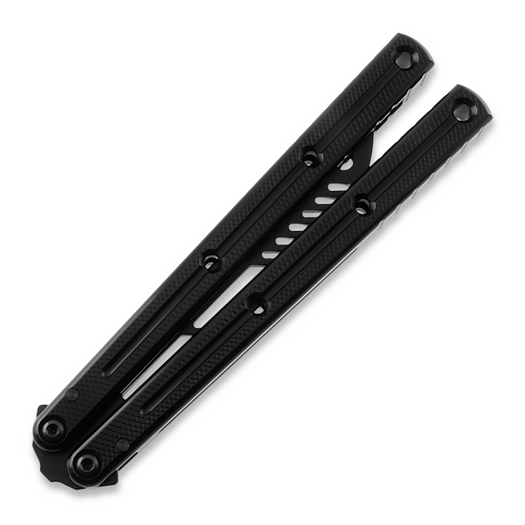 Balisong trainer Squid Industries Krake Raken Trainer V2.5 Inked Black