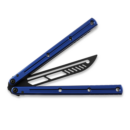 Тренировочный балисонг Squid Industries Krake Raken Trainer V2.5 Inked Blue