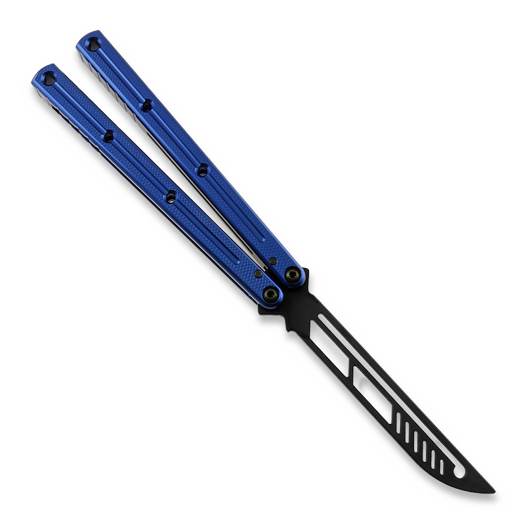 Тренировочный балисонг Squid Industries Krake Raken Trainer V2.5 Inked Blue