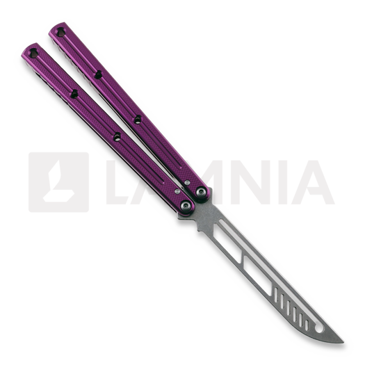 Squid Industries Krake Raken Trainer V2.5 perhosveitsi harjoitteluun, purppura