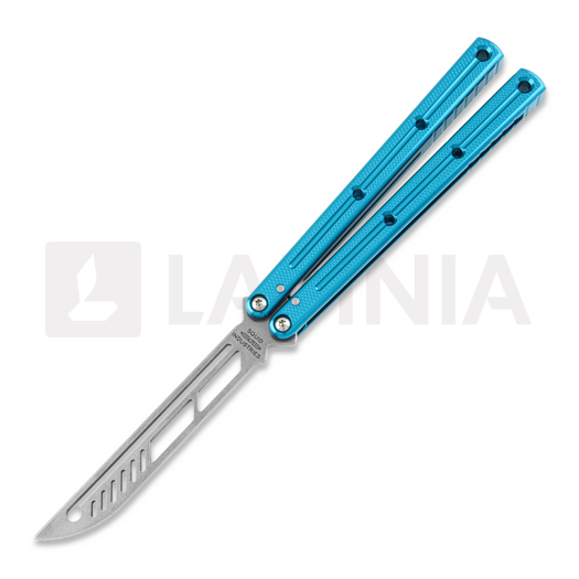 Squid Industries Krake Raken Trainer V2.5 balisong trainer, teal