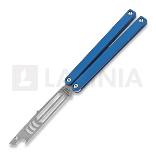 Balisong trainer Squid Industries Mako Bottle Opener, modrá