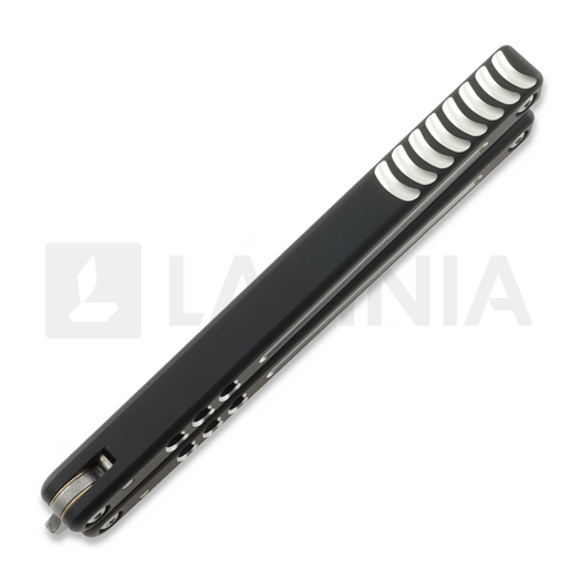 Тренировочный балисонг Squid Industries Mako Bottle Opener V5, Dual Tone Black