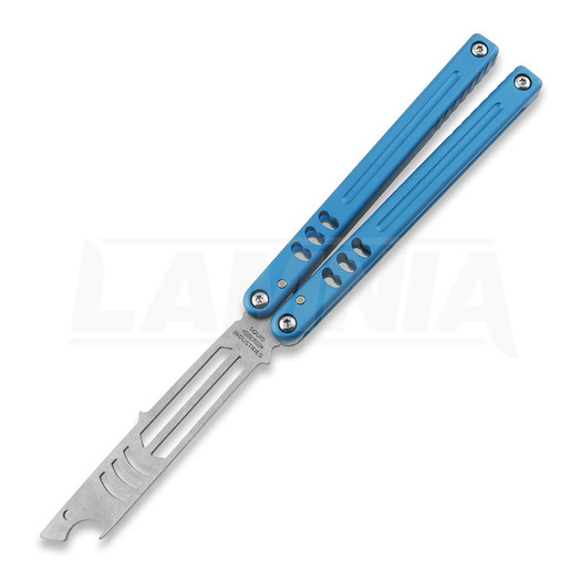 Balisong trainer Squid Industries Mako Bottle Opener V5, teal
