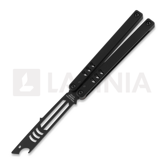 Balisong trainer Squid Industries Mako Inked Black V4.5