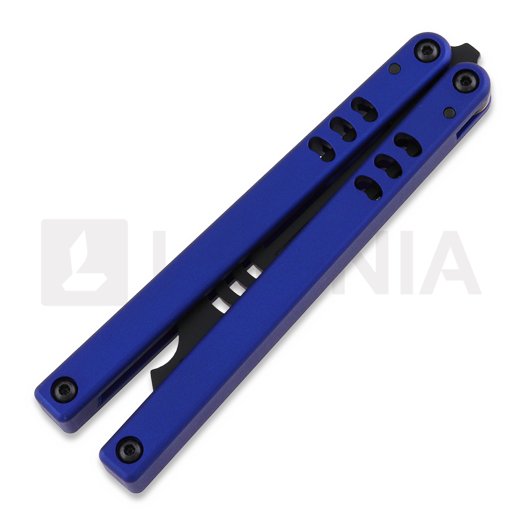 Squid Industries Mako Inked Blue V4.5 balisong trainer