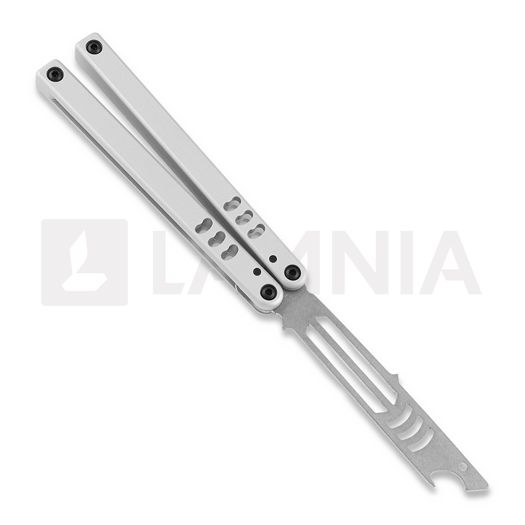 Balisong trainer Squid Industries Mako Silver V4.5