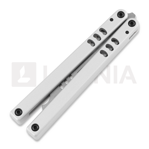 Balisong trainer Squid Industries Mako Silver V4.5