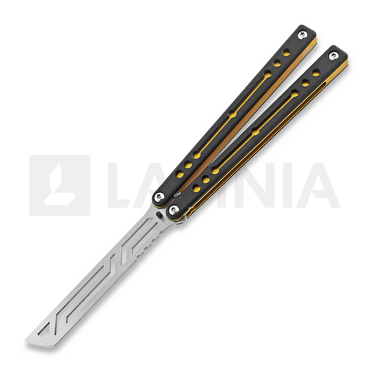 Balisong trainer Squid Industries Nautilus, gold