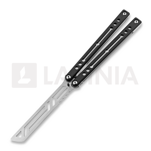 Cvičné nož motýlek Squid Industries Nautilus Silver