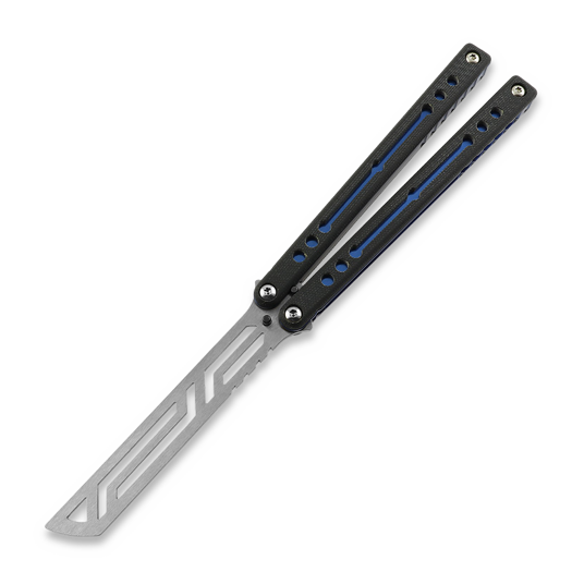 Cvičné nož motýlek Squid Industries Nautilus V2, modrá